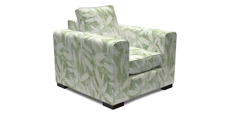 Saxmundham Chair in Two Tone Plain Biscuit