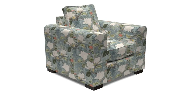 Saxmundham Chair in Two Tone Plain Biscuit