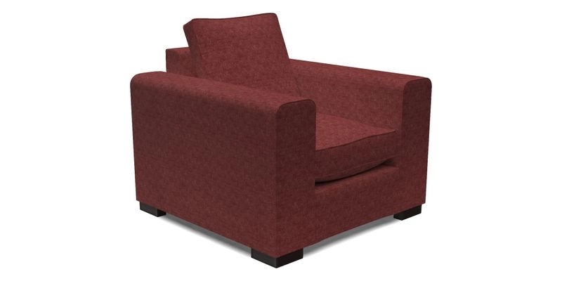 Saxmundham Chair in Two Tone Plain Biscuit