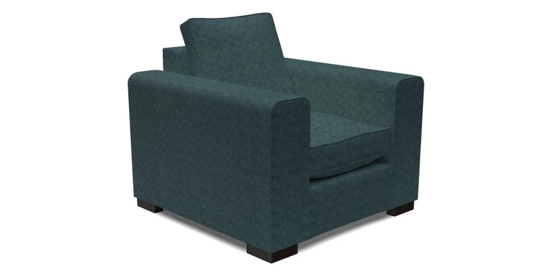 Saxmundham Chair in Two Tone Plain Biscuit