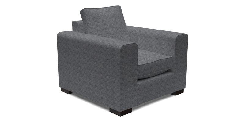 Saxmundham Chair in Two Tone Plain Biscuit