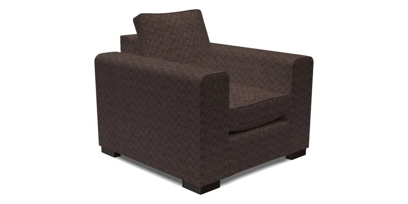 Saxmundham Chair in Two Tone Plain Biscuit