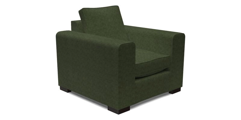 Saxmundham Chair in Two Tone Plain Biscuit