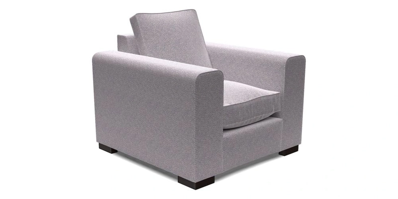 Saxmundham Chair in Two Tone Plain Biscuit