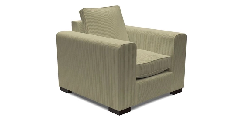 Saxmundham Chair in Two Tone Plain Biscuit