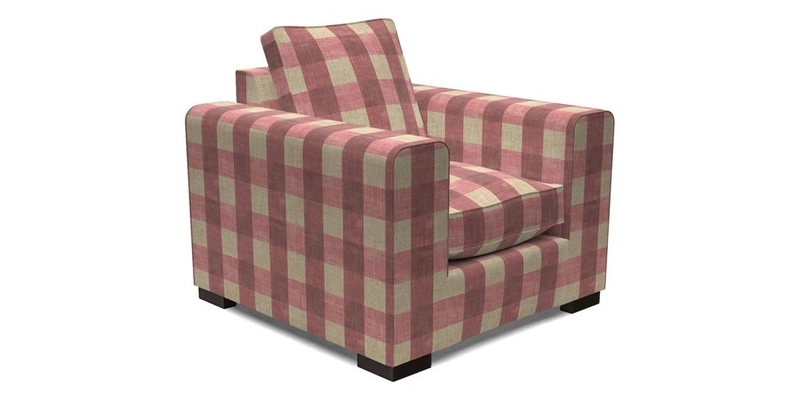 Saxmundham Chair in Two Tone Plain Biscuit