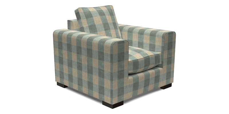 Saxmundham Chair in Two Tone Plain Biscuit