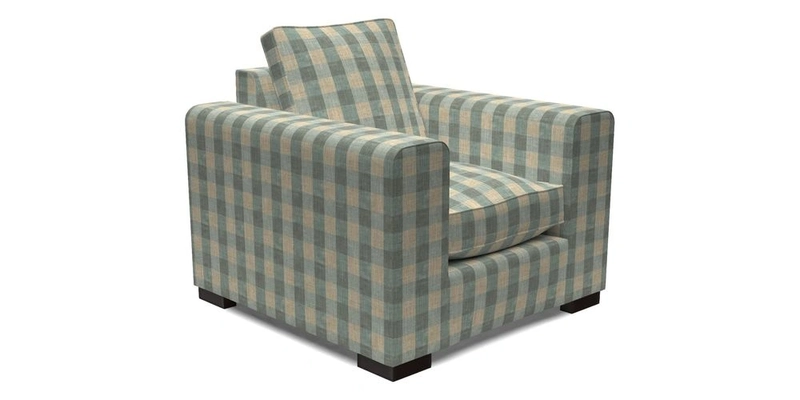 Saxmundham Chair in Two Tone Plain Biscuit