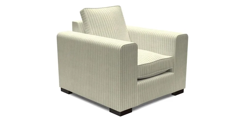 Saxmundham Chair in Two Tone Plain Biscuit