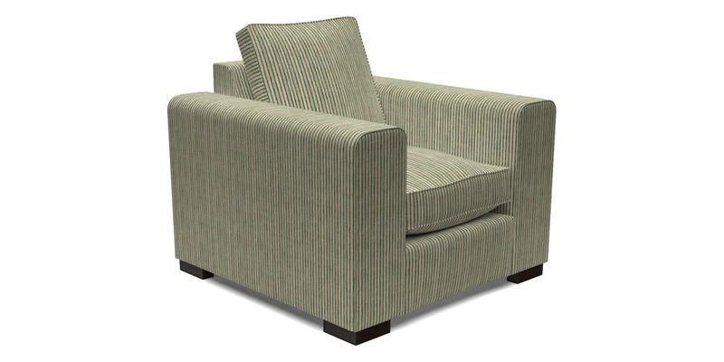 Saxmundham Chair in Two Tone Plain Biscuit