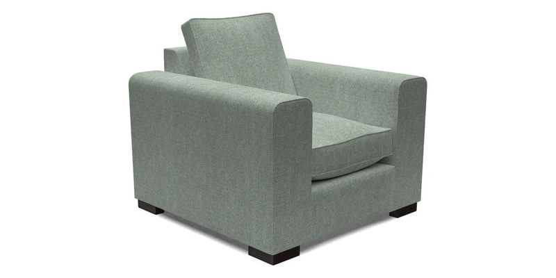 Saxmundham Chair in Two Tone Plain Biscuit