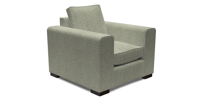 Saxmundham Chair in Two Tone Plain Biscuit