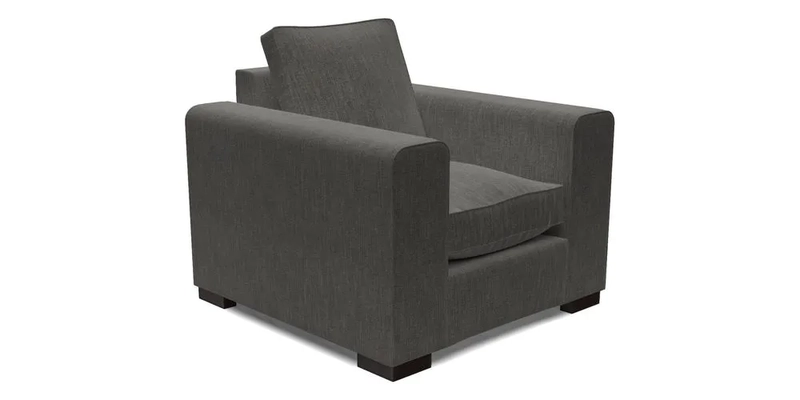 Saxmundham Chair in Two Tone Plain Biscuit