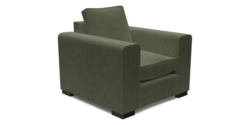 Saxmundham Chair in Two Tone Plain Biscuit