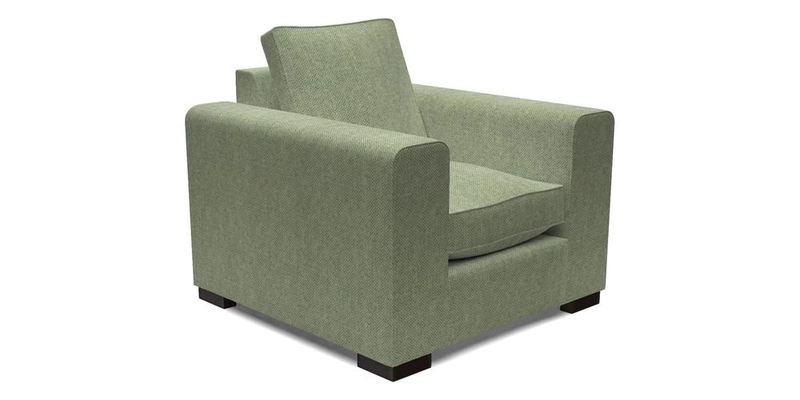 Saxmundham Chair in Two Tone Plain Biscuit