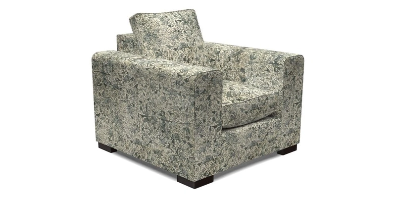 Saxmundham Chair in Two Tone Plain Biscuit