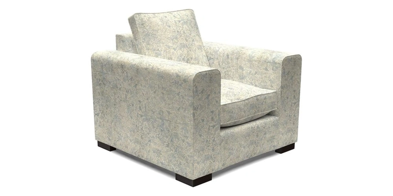 Saxmundham Chair in Two Tone Plain Biscuit