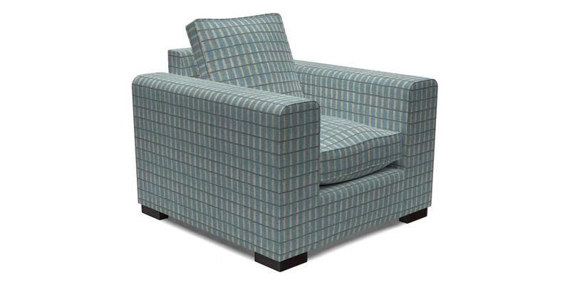 Saxmundham Chair in Two Tone Plain Biscuit