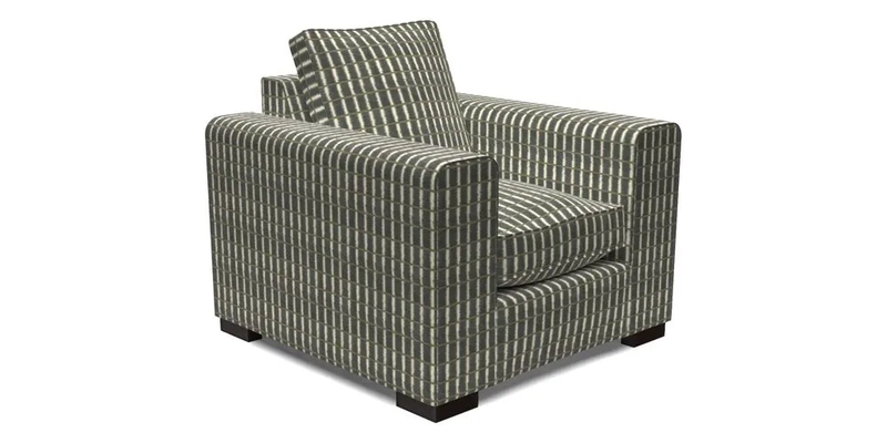 Saxmundham Chair in Two Tone Plain Biscuit