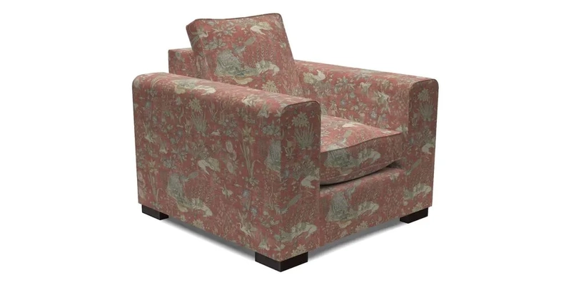 Saxmundham Chair in Two Tone Plain Biscuit