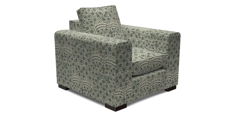 Saxmundham Chair in Two Tone Plain Biscuit