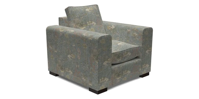 Saxmundham Chair in Two Tone Plain Biscuit