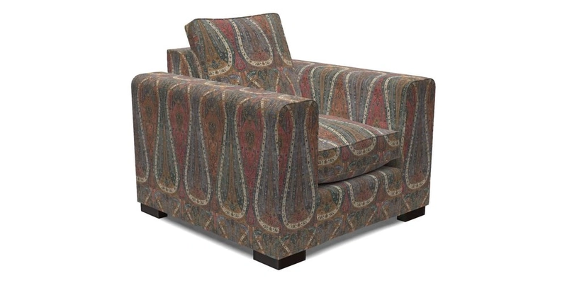 Saxmundham Chair in Two Tone Plain Biscuit