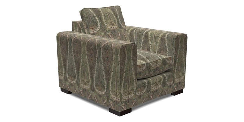 Saxmundham Chair in Two Tone Plain Biscuit