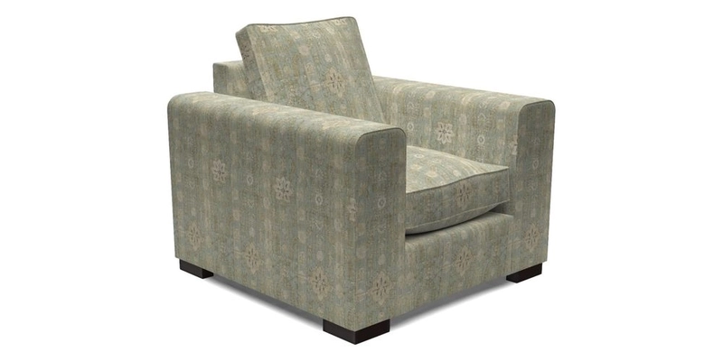 Saxmundham Chair in Two Tone Plain Biscuit