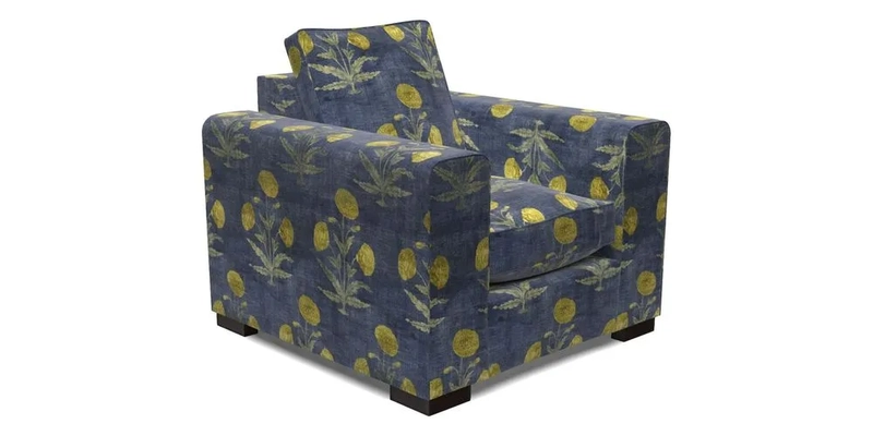 Saxmundham Chair in Two Tone Plain Biscuit