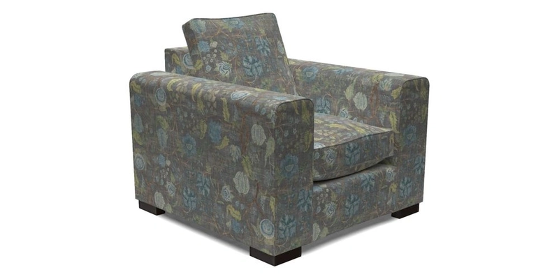 Saxmundham Chair in Two Tone Plain Biscuit