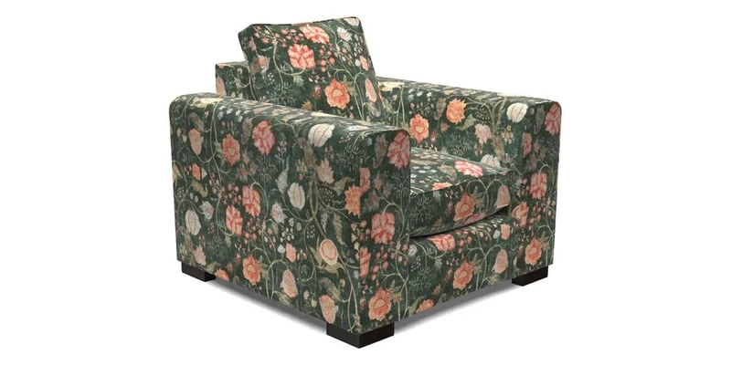 Saxmundham Chair in Two Tone Plain Biscuit