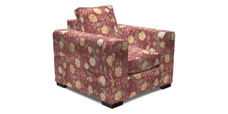 Saxmundham Chair in Two Tone Plain Biscuit