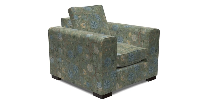 Saxmundham Chair in Two Tone Plain Biscuit