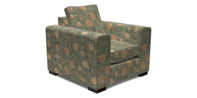 Saxmundham Chair in Two Tone Plain Biscuit