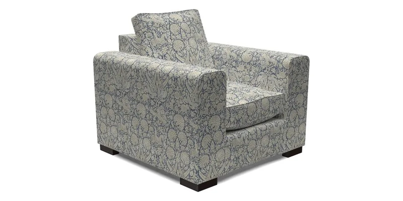 Saxmundham Chair in Two Tone Plain Biscuit