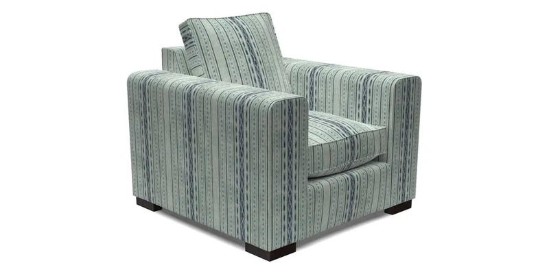 Saxmundham Chair in Two Tone Plain Biscuit