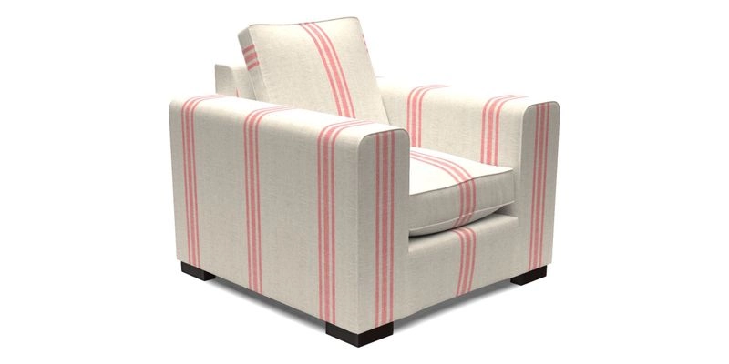 Saxmundham Chair in Two Tone Plain Biscuit