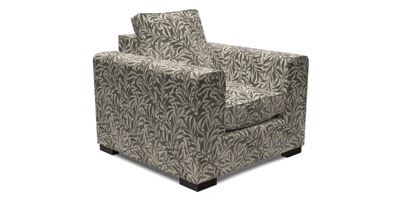 Saxmundham Chair in Two Tone Plain Biscuit