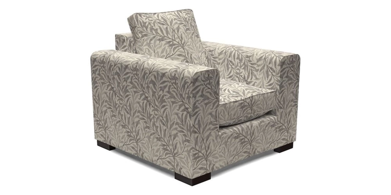 Saxmundham Chair in Two Tone Plain Biscuit