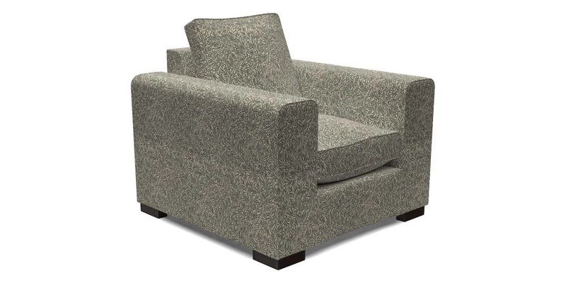 Saxmundham Chair in Two Tone Plain Biscuit