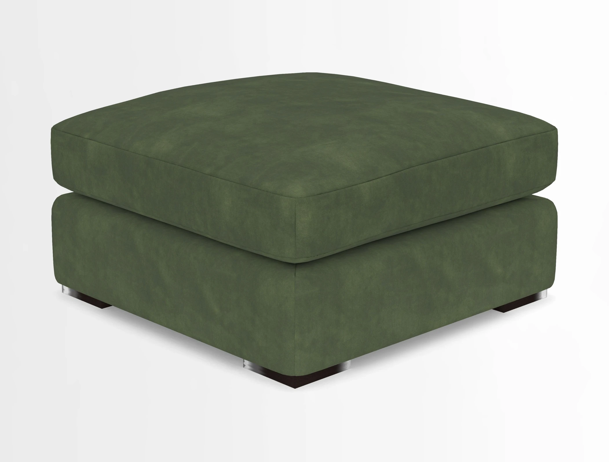Stockbridge Combi Footstool in Two Tone Plain Biscuit