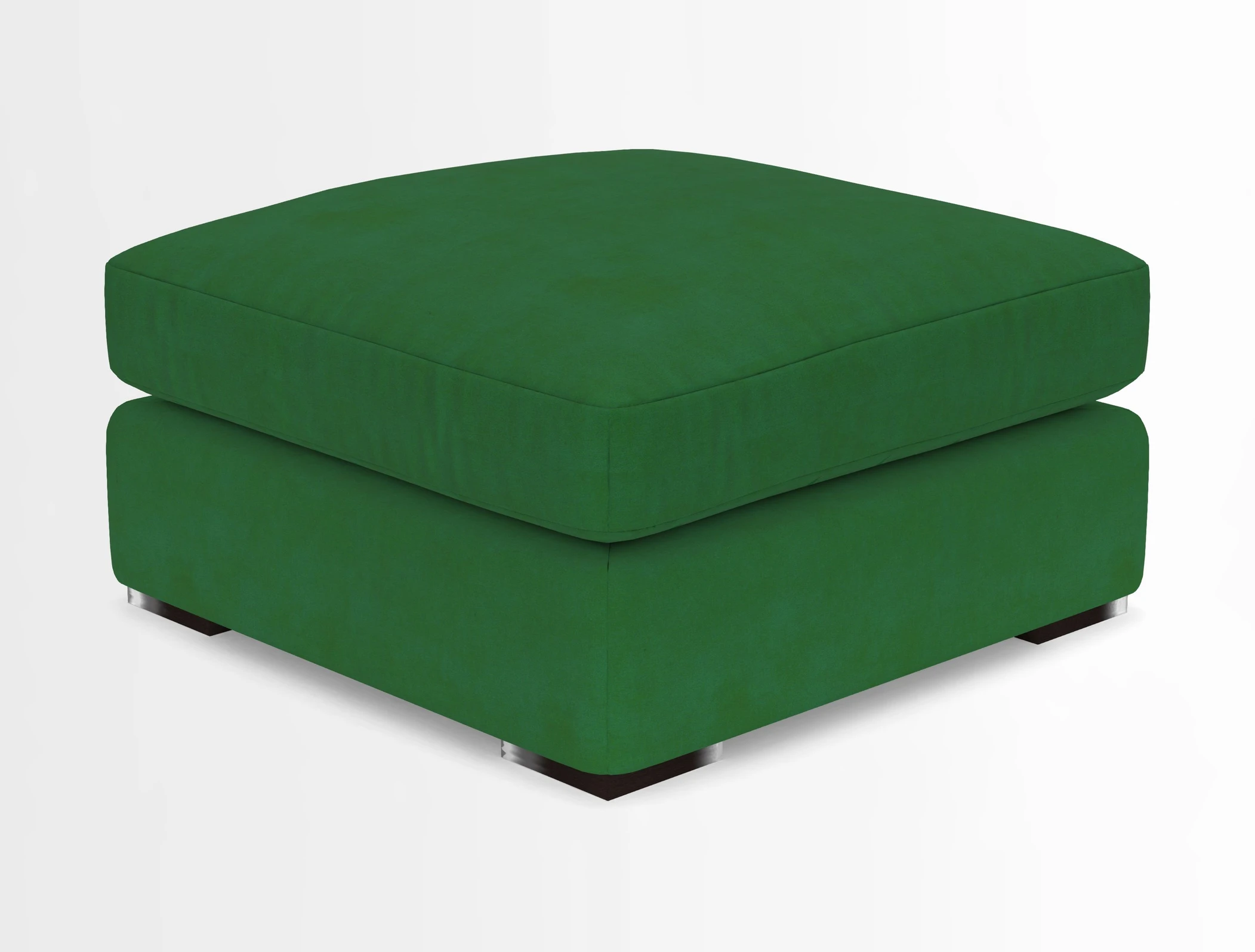 Stockbridge Combi Footstool in Two Tone Plain Biscuit