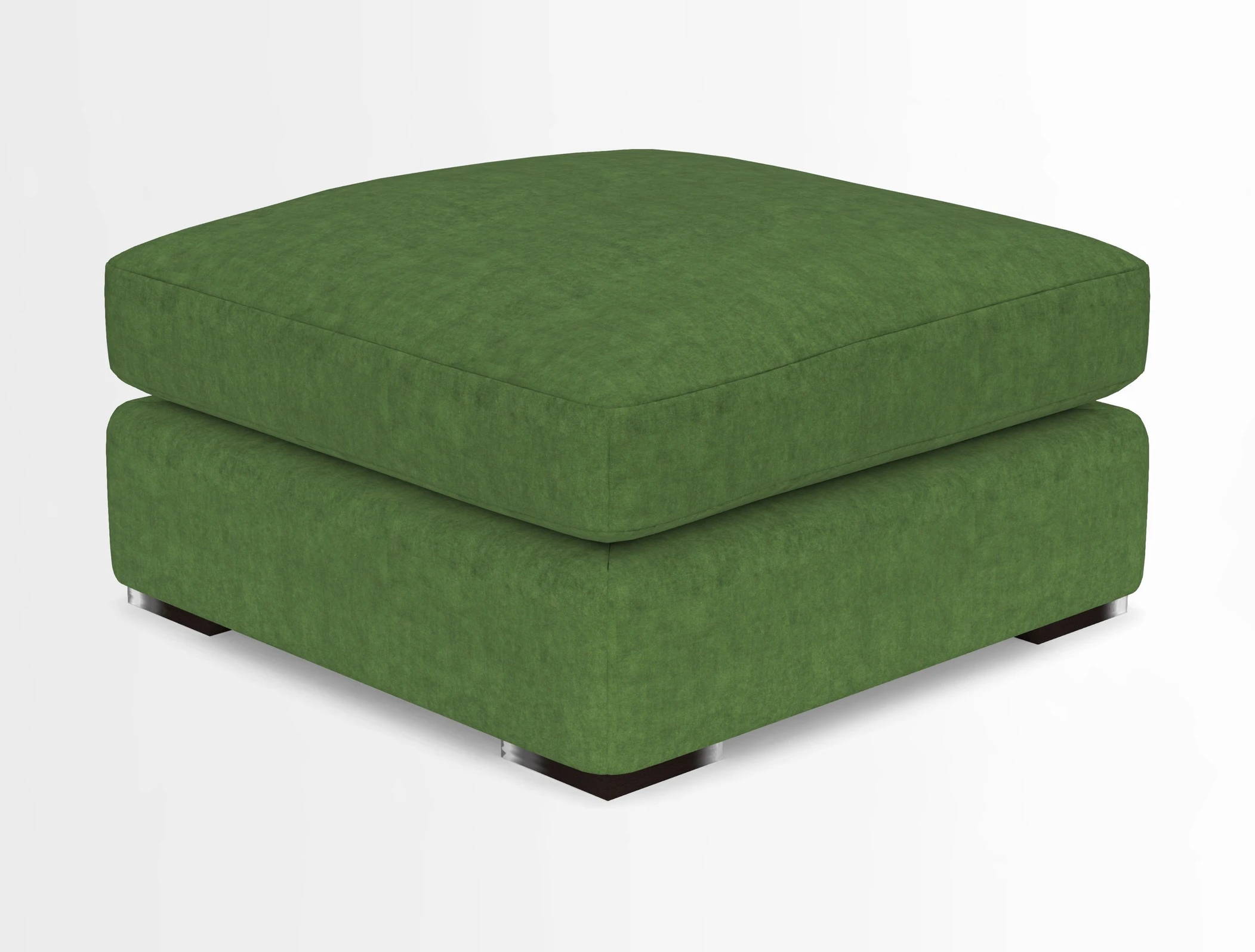 Stockbridge Combi Footstool in Two Tone Plain Biscuit