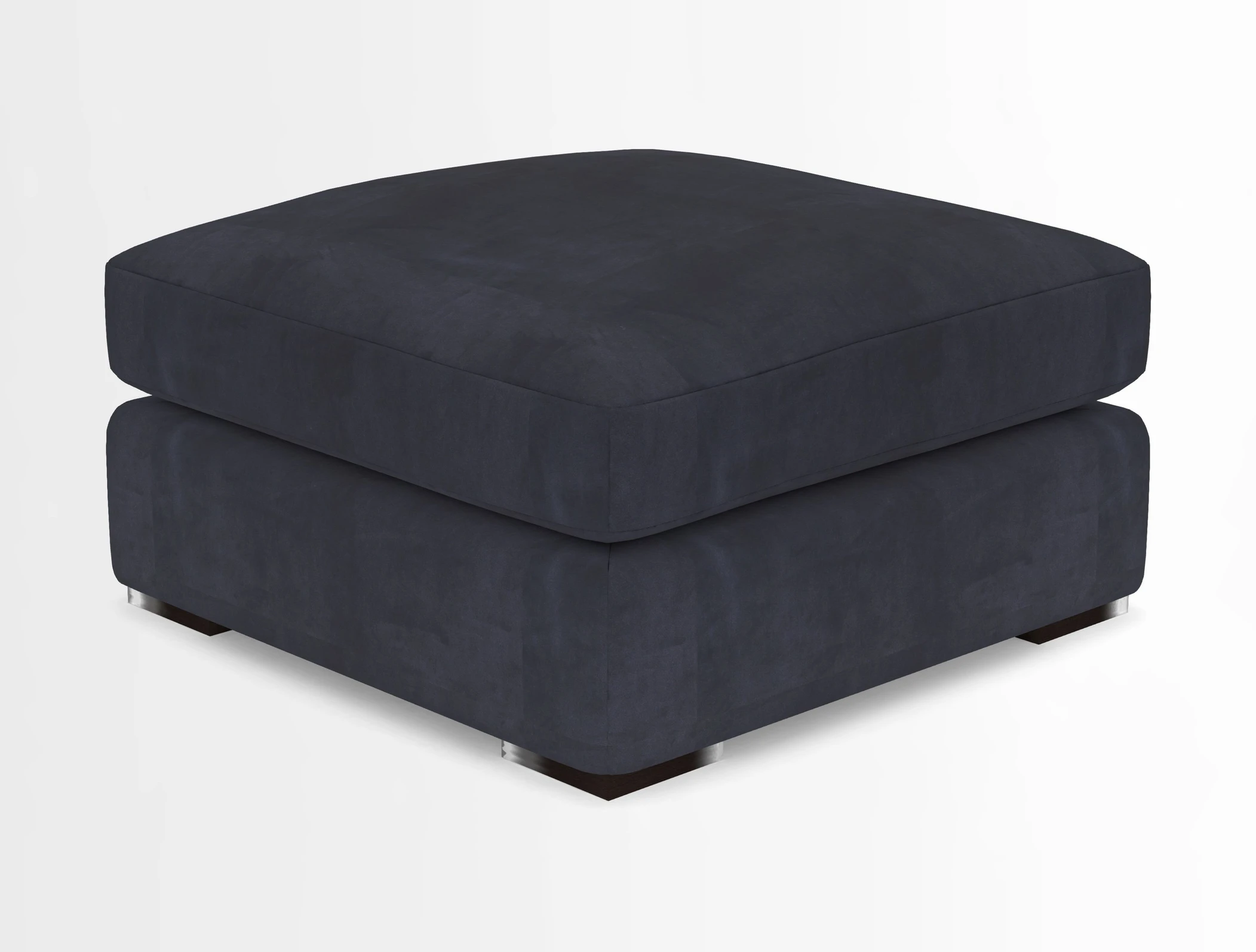 Stockbridge Combi Footstool in Two Tone Plain Biscuit