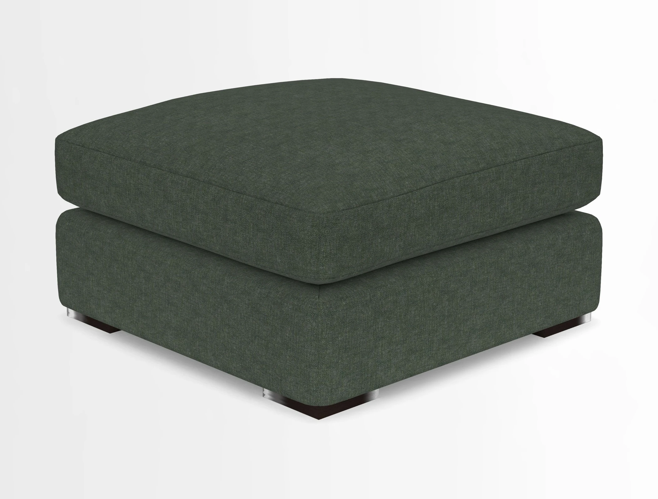 Stockbridge Combi Footstool in Two Tone Plain Biscuit