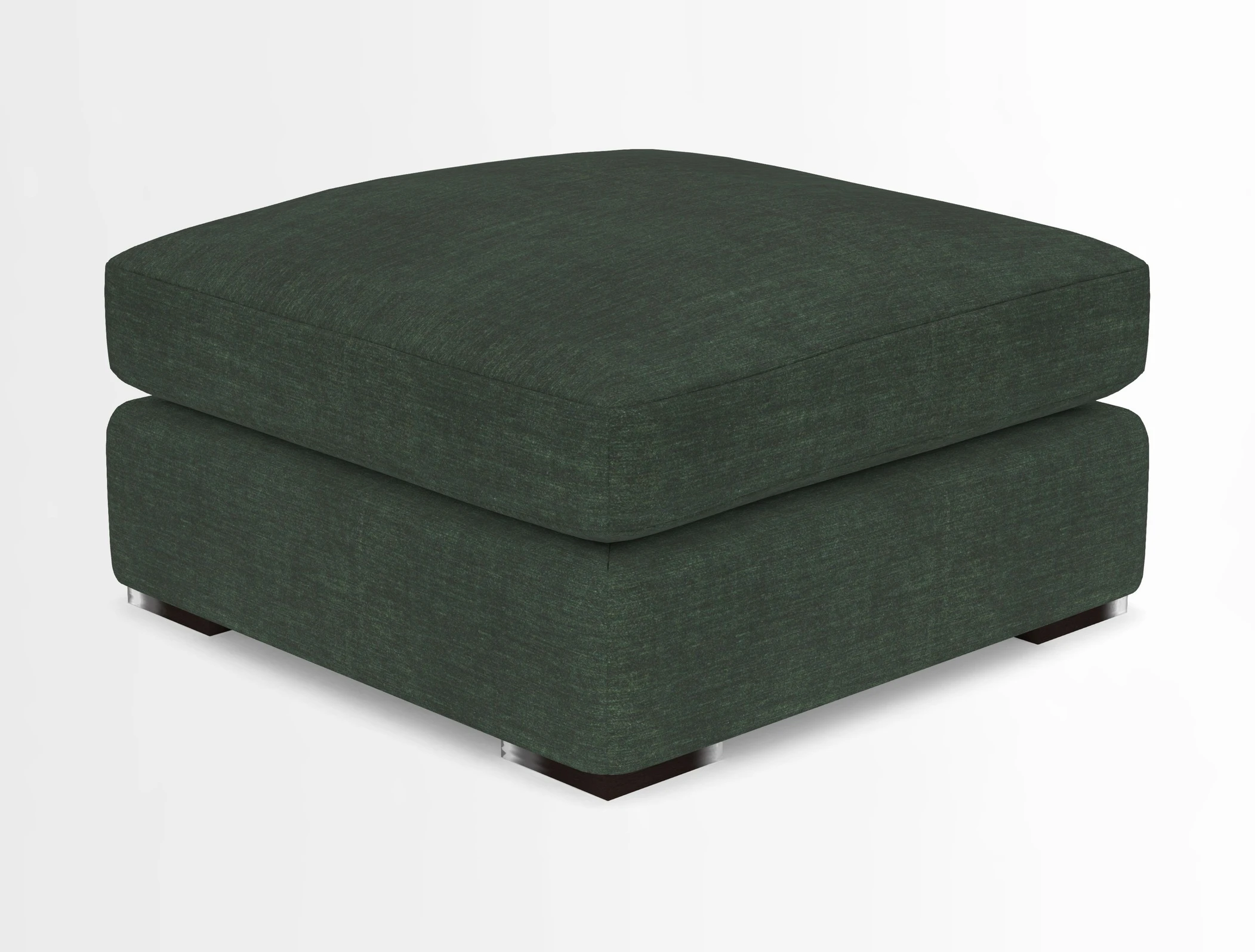 Stockbridge Combi Footstool in Two Tone Plain Biscuit