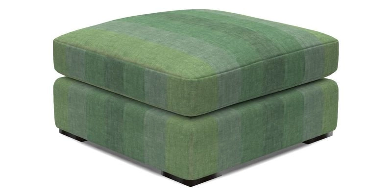 Stockbridge Combi Footstool in Two Tone Plain Biscuit