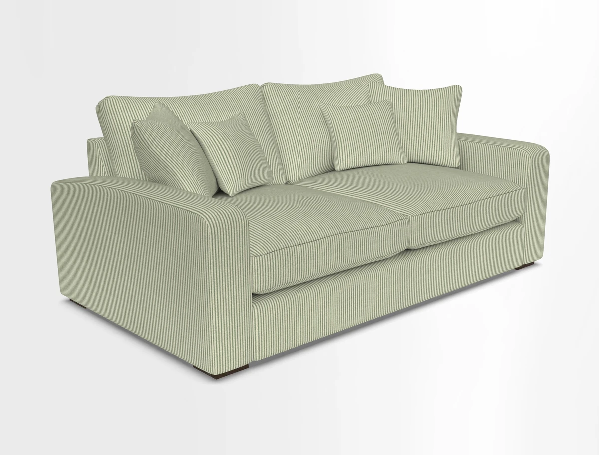 Stockbridge 2.5 Seater Sofa in Warwick Graf Slate 
