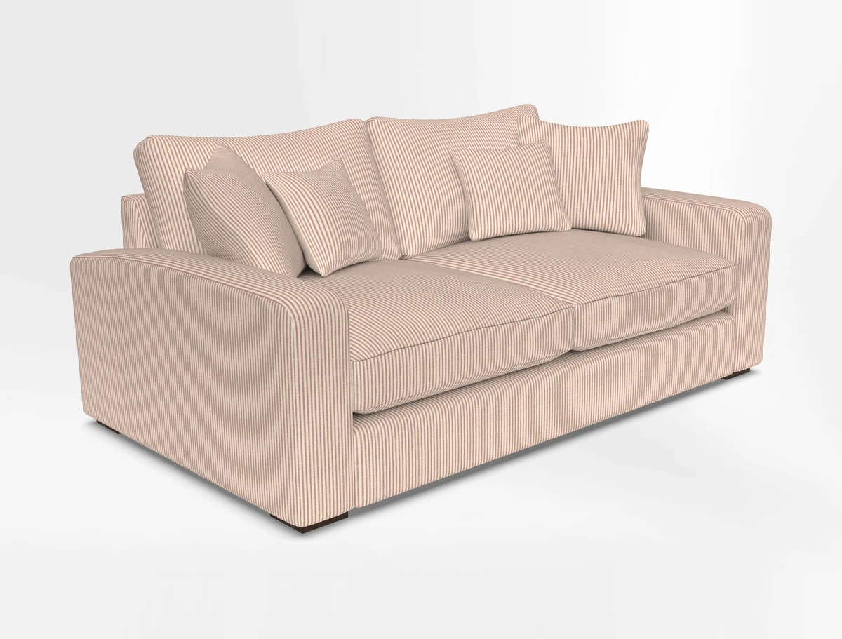 Stockbridge 2.5 Seater Sofa in Warwick Graf Slate 